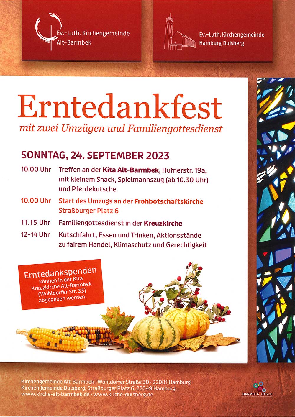 Erntedank Alt Barmbek 2023